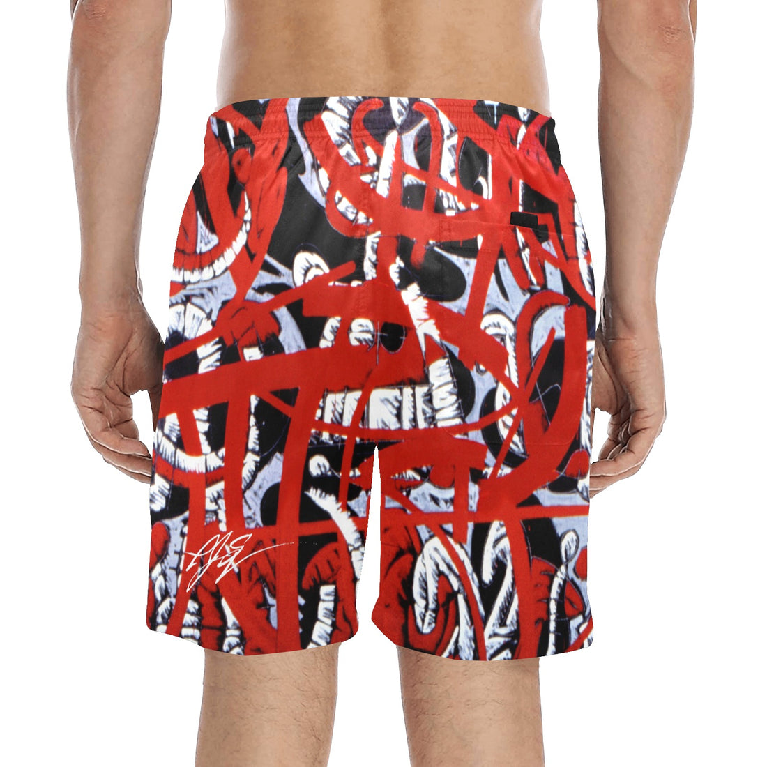 Rights of Passage Men's Mid-Length Beach Shorts