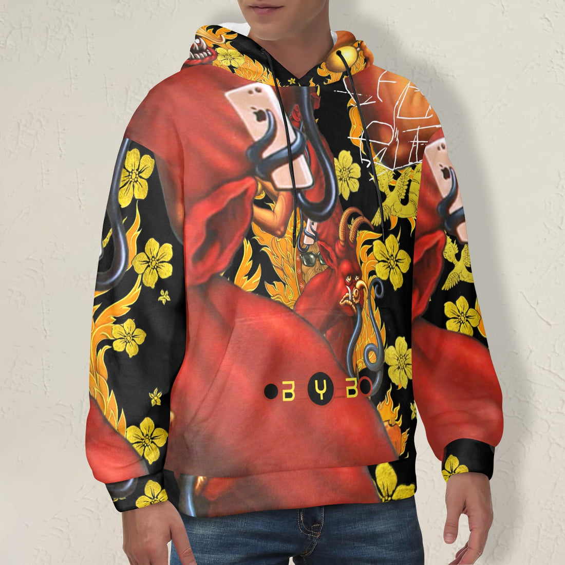 Molecular Martyrdom Men's Flannel Hoodie