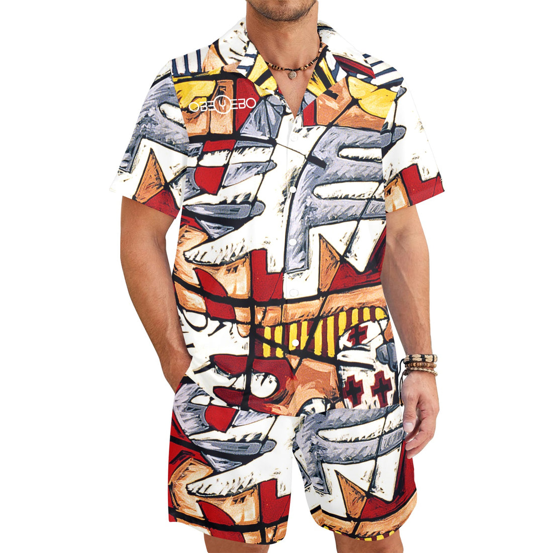 Nassau, a Good Friday Men's Shirt and Shorts Outfit