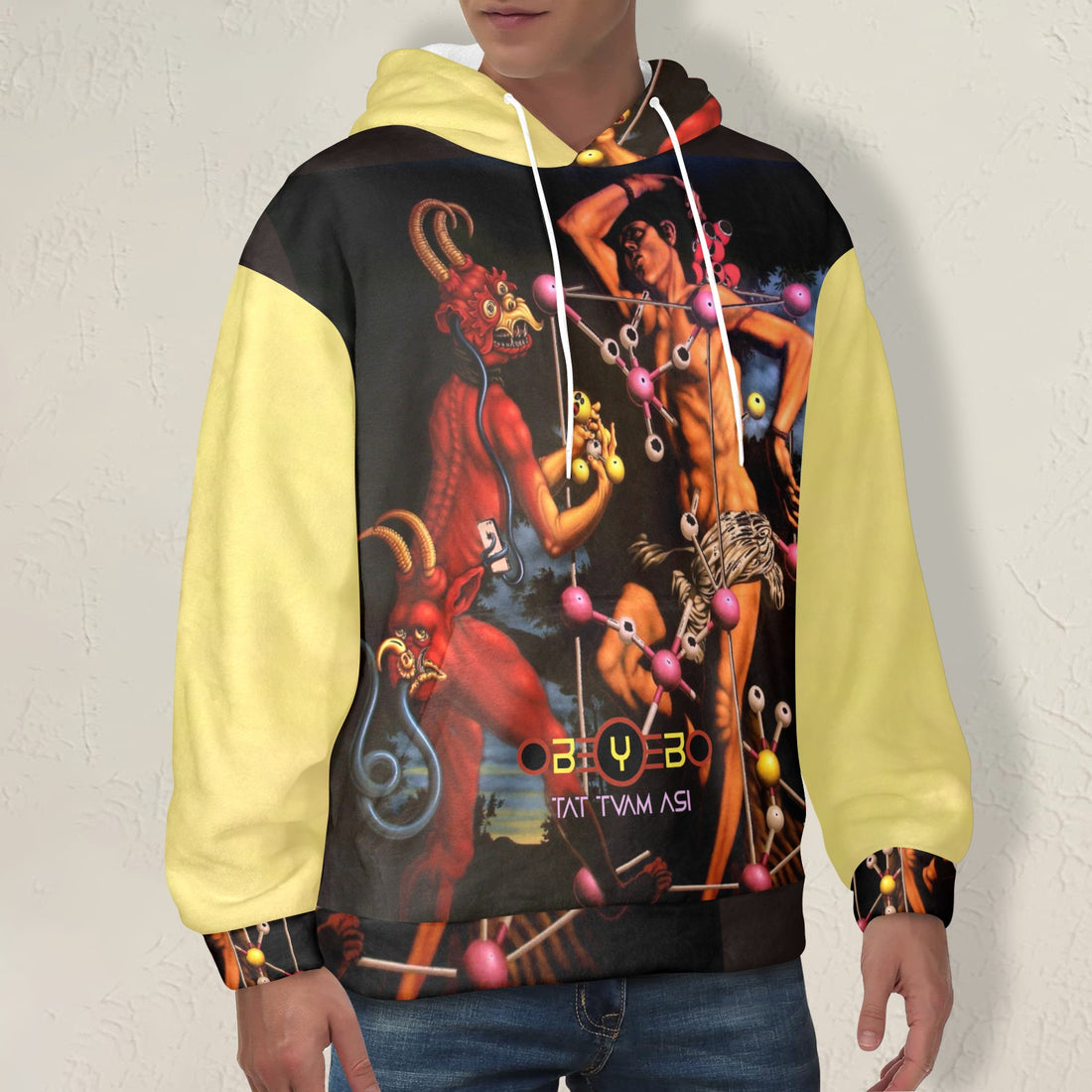 Molecular Martyrdom Men's Flannel Hoodie