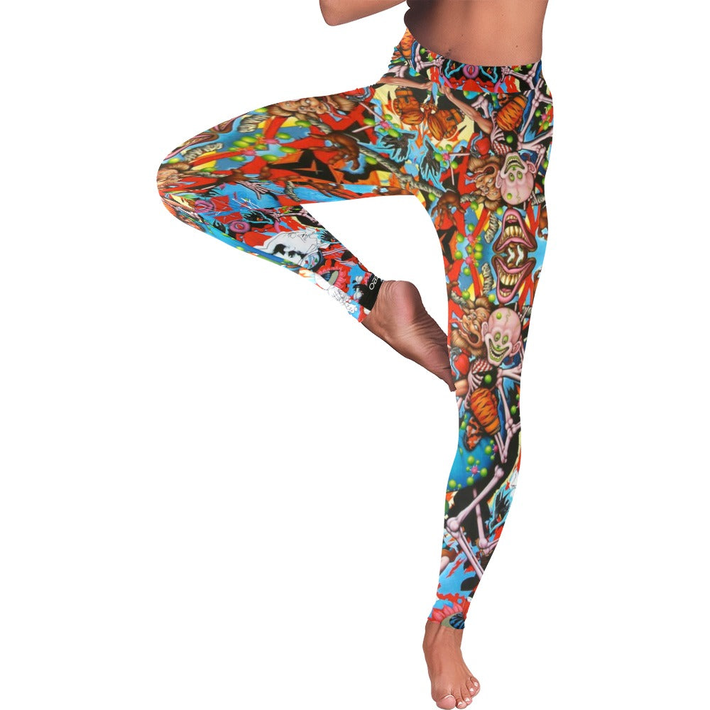 Clownin All-Over Low Rise Leggings