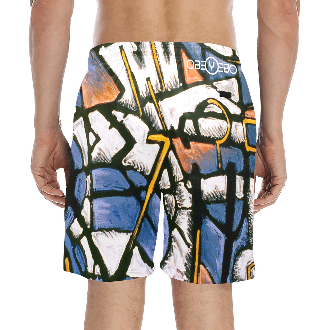 Twilight Men's Mid-Length Beach Shorts