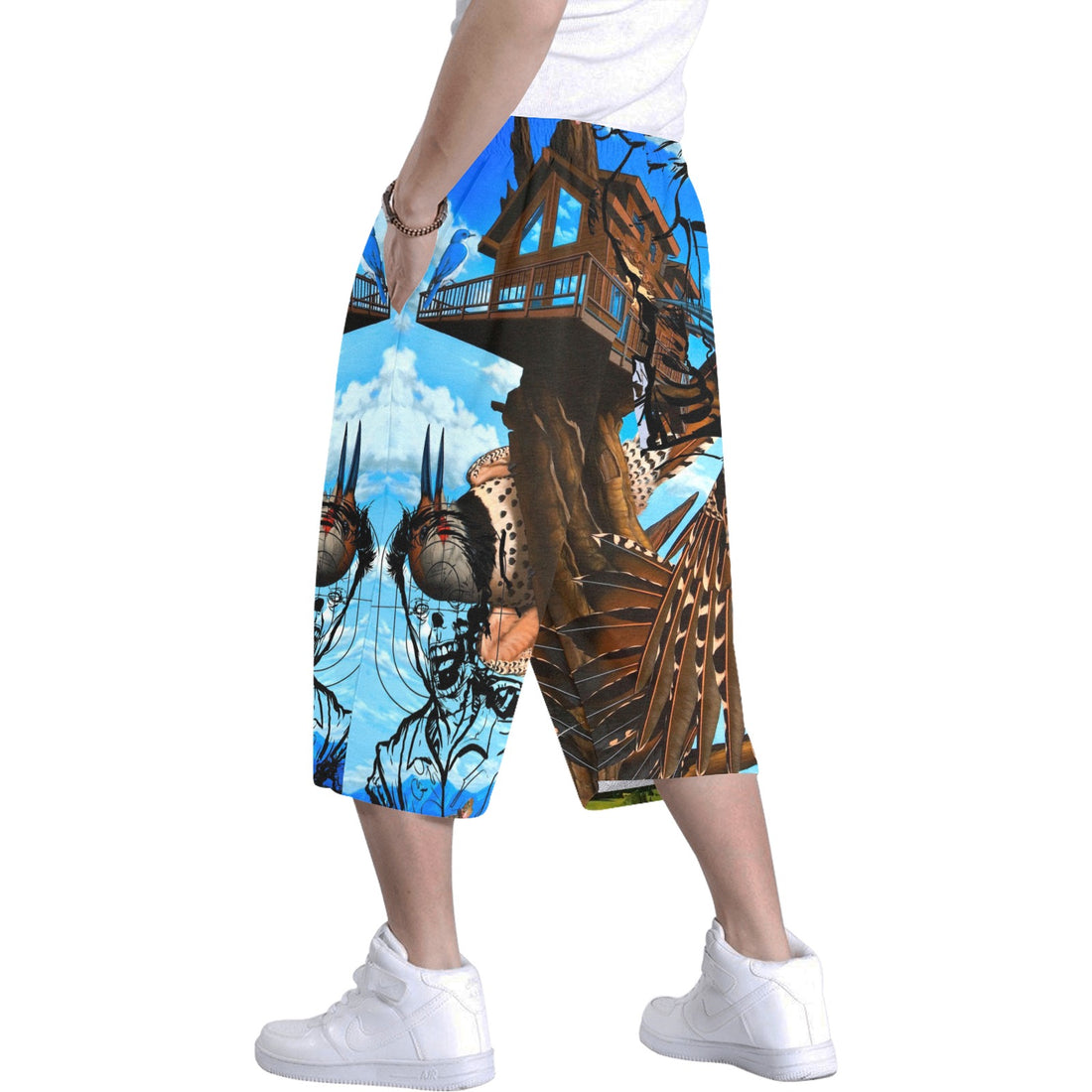 Home Invasion Men's Baggy Shorts