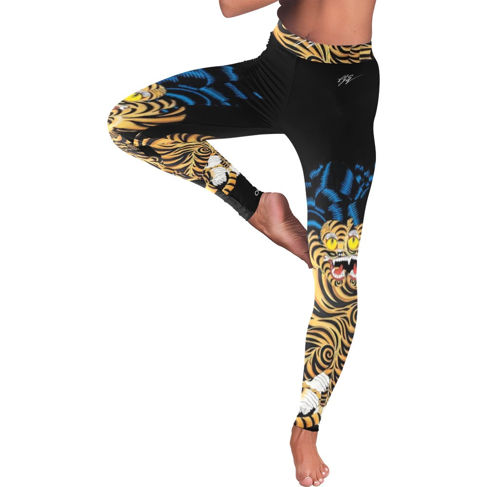 Entanglement All-Over Low Rise Leggings