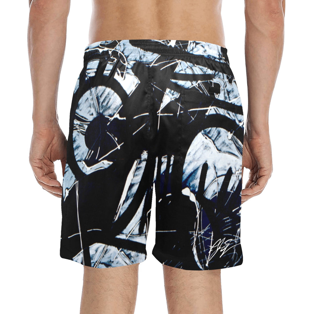 Intermezzo Men's Mid-Length Beach Shorts