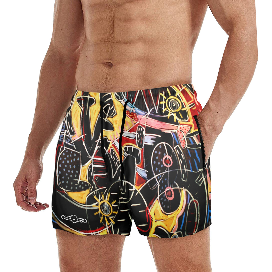 Indian Miniature Men's Beach Shorts