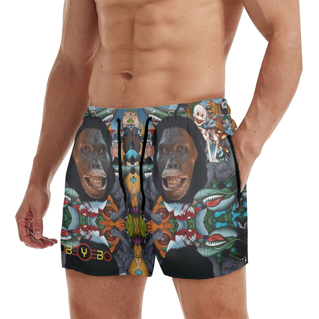 Selfie Men's Beach Shorts