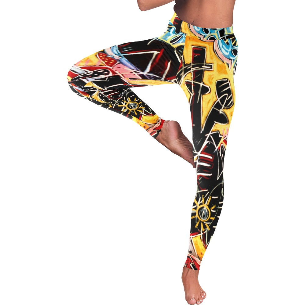 Indian Miniature All-Over Low Rise Leggings