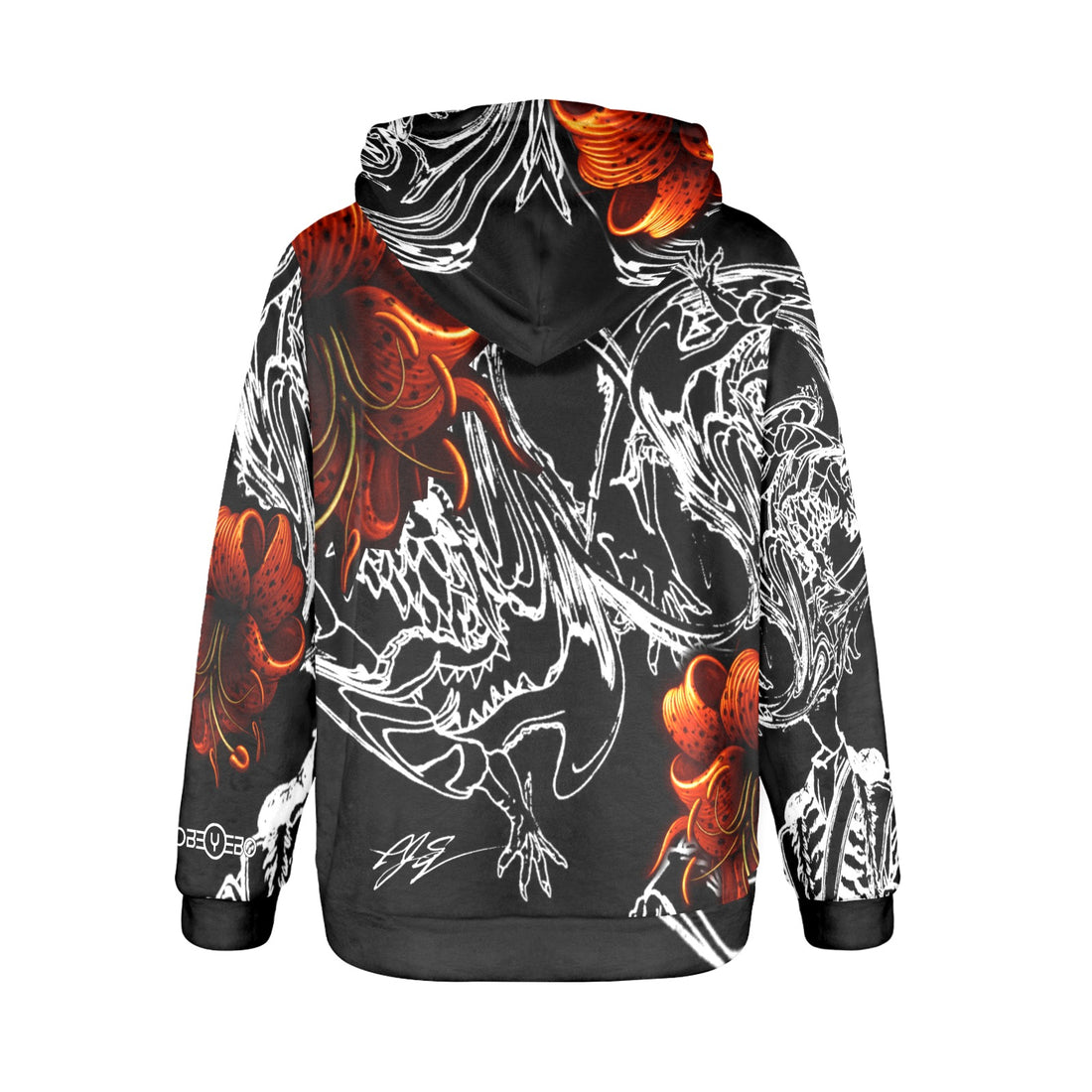 Chasing The Dragon Women's Flannel Hoodie v2