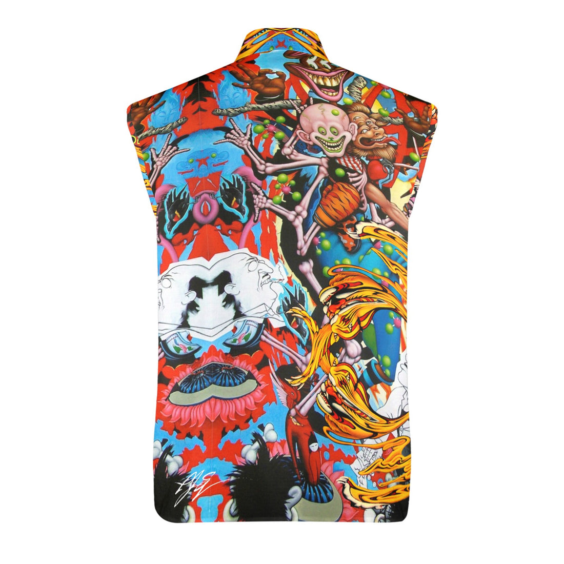 Falling Clownin Angel Men's Sleeveless Shirt